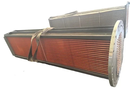 Copper Fins Heat Exchanger Intercambiador De Calor Cooler Samsung (Hanwha) Air Compressor suppliers