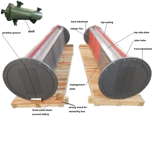 Shell And Tube Heat Exchanger Of Samsung Air Compressor Sm4000 high quality