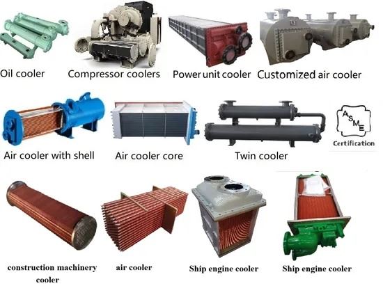 Copper Fin Marine Shell Core Aftercooler factory
