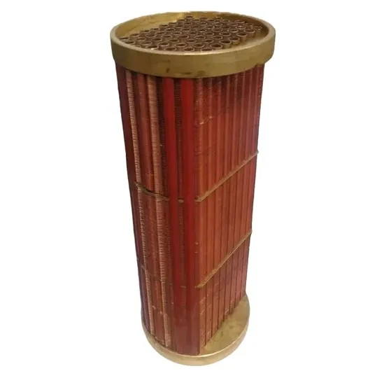 Copper Fin Marine Shell Core Heat Exchanger high quality