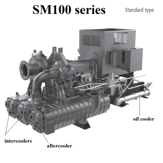 Hanwha Samsung Air Cooler Tube Bundle For Air Compressor Sm2100 high quality