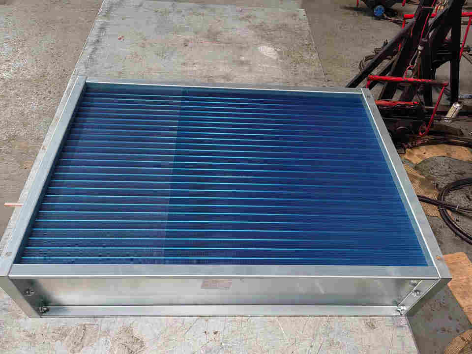 Industrial Copper Tube Aluminum Fin Evaporator Coil R134A Refrigeration Heat Exchanger For Commercial Dehumidifier Freezer high quality