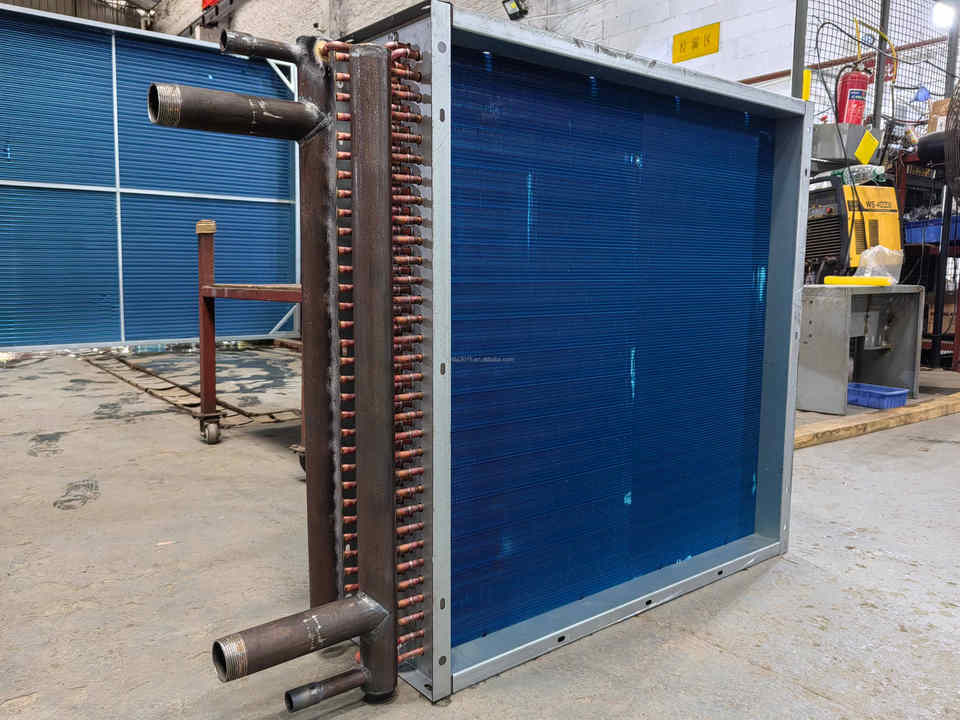 Industrial Copper Tube Aluminum Fin Evaporator Coil R134A Refrigeration Heat Exchanger For Commercial Dehumidifier Freezer suppliers