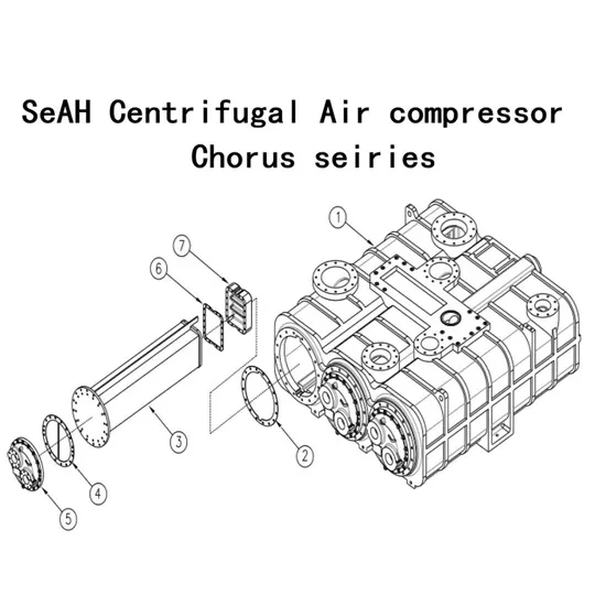 Seah Centrifugal Air Compressor Chorus90 Air Cooler Inter Cooler Aftercooler best