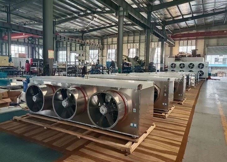 Stainless Steel Tubes Frozen Evaporator Coil For Freezer Dryer factory