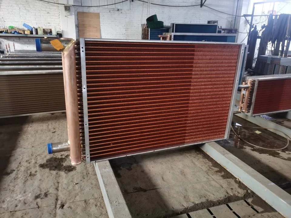 Efficient Corrosion Resistant Tubes And Fins Heat Exchanger For Industrial Marine Cooling Systems And Use factory