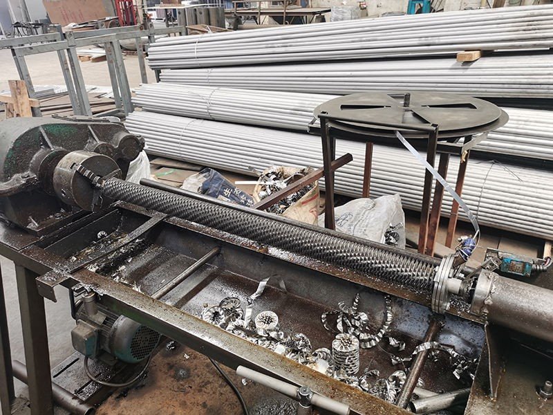 Factory Price Hot Water Tanks Copper Finned Tubes Aluminum Finned Tube For Heat Exchanger high quality