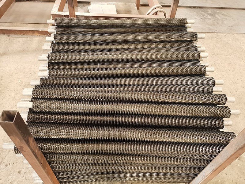 Heat Exchanger Spare Parts High Frequency Welded Stainless Steel Ss Finned Tube factory