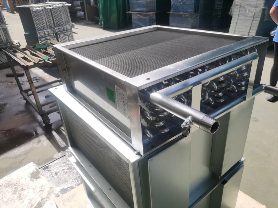 High-Efficiency Finned Tube Water To Air Heat Exchanger Fan Fluid To Air Heat Pump System For HVAC&Industrial Applications suppliers