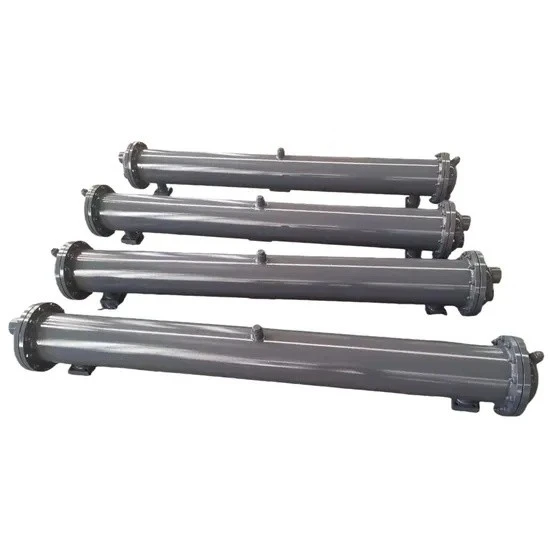 Oil Cooler Shell And Tube Heat Exchanger For Samsung Air Compressor TM900 suppliers
