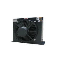 Nowa chłodnica hydrauliczna, aluminiowa chłodnica oleju o wydajności 100 l/min, płyta chłodzona powietrzem-Fin DC 12 V/24 V, 1-letni silnik serii AF
